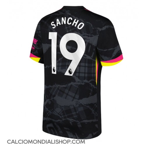 Maglie da calcio Chelsea Jadon Sancho #19 Terza Maglia 2024-25 Manica Corta